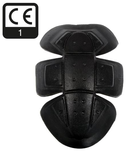 MOTORCYCLE ELBOW ARMOUR PROTECTION OXFORD INSERT PROTECTOR CE LEVEL 1 PAIR BLACK