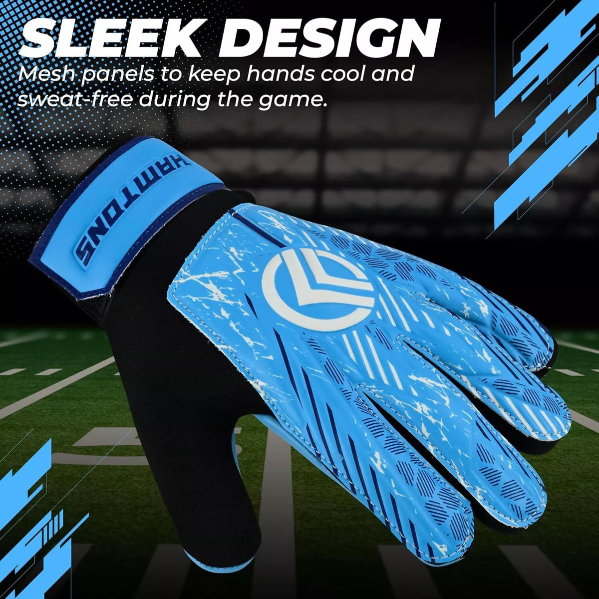 FOOTBALL SOCCER GOALKEEPER ANTI-SLIP DURABLE PLAY TRAINING KIDS ADULTS GLOVES