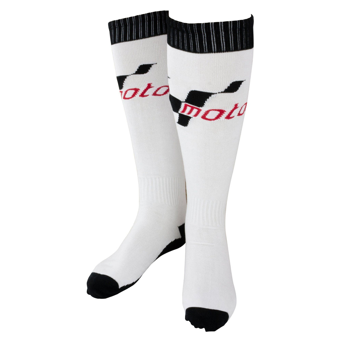 MOTOGP OFFICIAL ADULT MOTORCYCLE MOTORBIKE WHITE BLACK SUMMER BOOT KNEE SOCKS