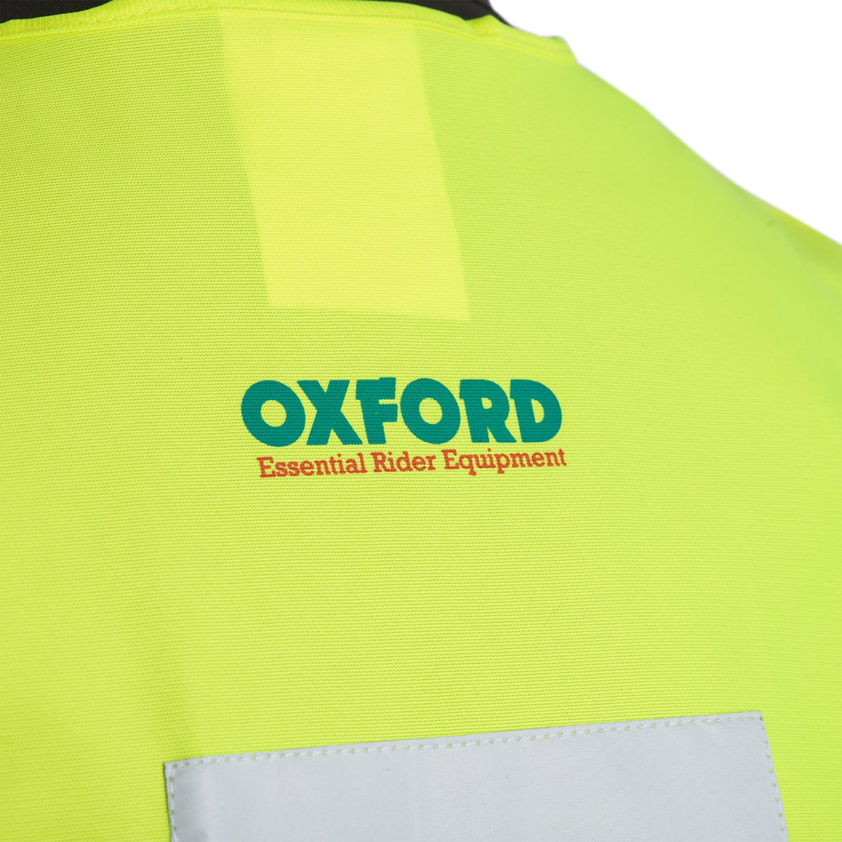 OXFORD BRIGHT VEST L PLATE MOTORBIKE MOTORCYCLE CE HI VIZ SAFETY VEHICLE LEARNER