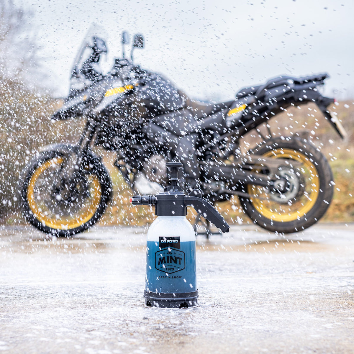 OXFORD MINT SNOW FOAM 2 LITRE BOTTLE PRESSURE SPRAY WASH CLEANING MOTORBIKE MOTORCYCLE