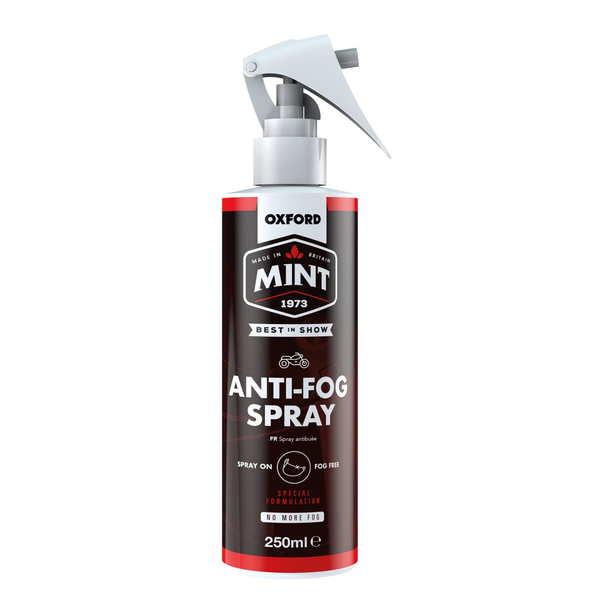 OXFORD MINT ANTI-FOG SCOOTER MOTORBIKE MOTORCYCLE HELMET VISOR SPRAY 50ml 250ml