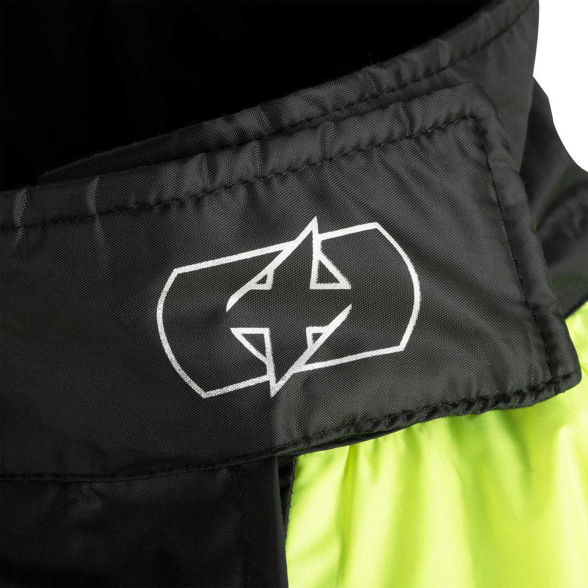 OXFORD RAINSEAL WATERPROOF MOTORCYCLE MOTORBIKE BLACK FLUORESCENT OVER JACKET