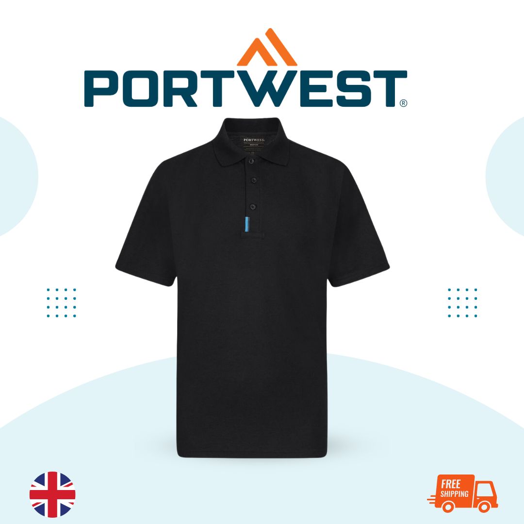 PORTWEST WX3 POLO SHIRT T-SHIRT TOP PREMIUM KNITED MOTORCYCLE POLO SHIRT