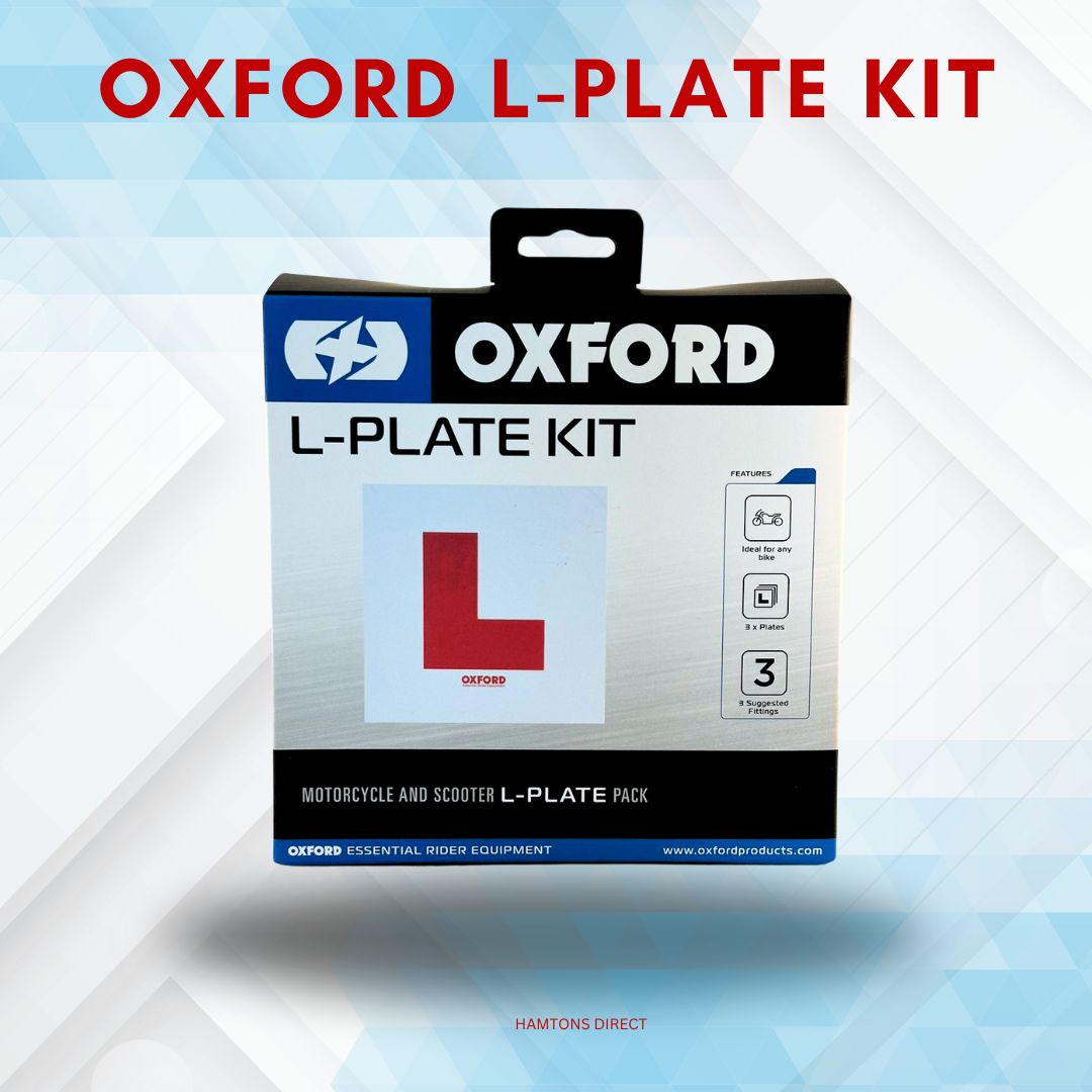 Oxford L Plate Kit | L PLATE FOR MOTORBIKE | L PLATE STICKERS