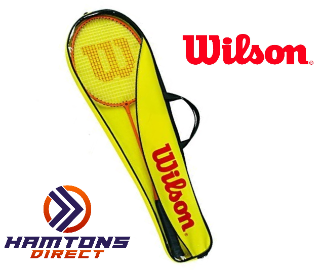 Wilson Badminton 2 Players Gear Set Racket 2x Rackets and 2x Shuttles With Carry - Hamtons Direct