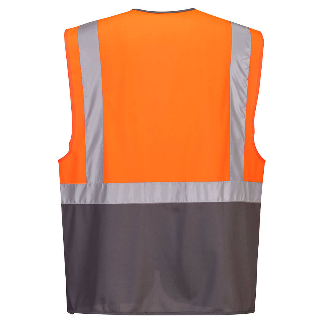 PORTWEST Warsaw Executive Vest Hi Vis Safety Waistcoat Zip ID Holder C476 - Hamtons Direct