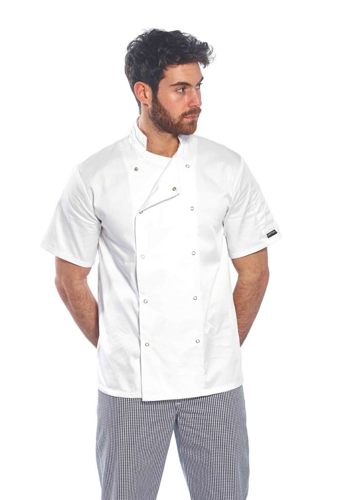 PORTWEST CUMBRIA CHEFS FOOD KITCHEN CATERING INDUSTRY UNISEX JACKET C733 - Hamtons Direct