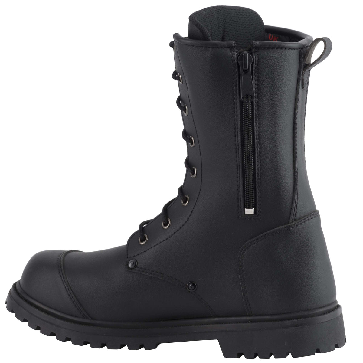 Diora Commando Long Touring Microfibre Motorbike Scooter Waterproof Boots Black - Hamtons Direct