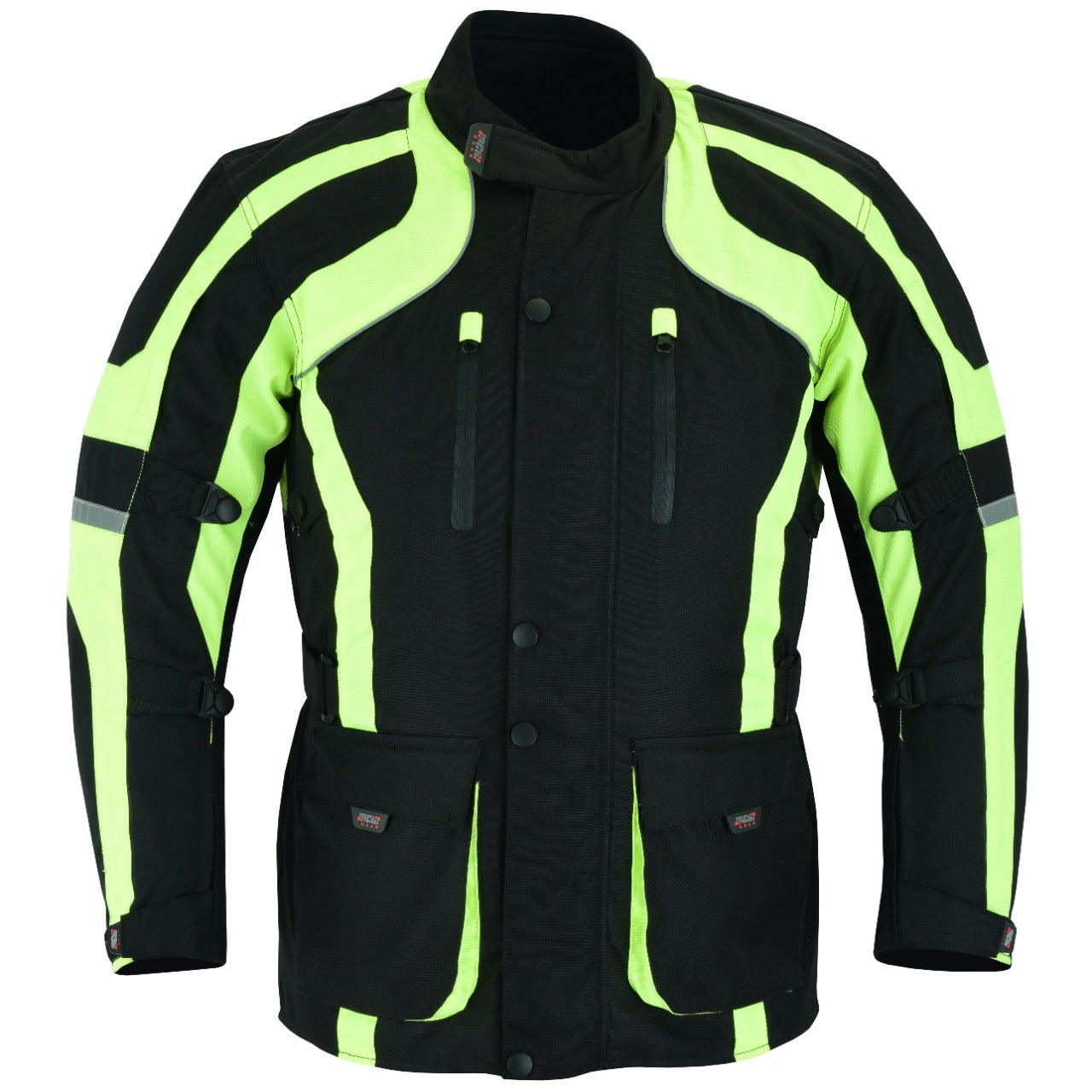 Hi vis clearance waterproof motorcycle jacket