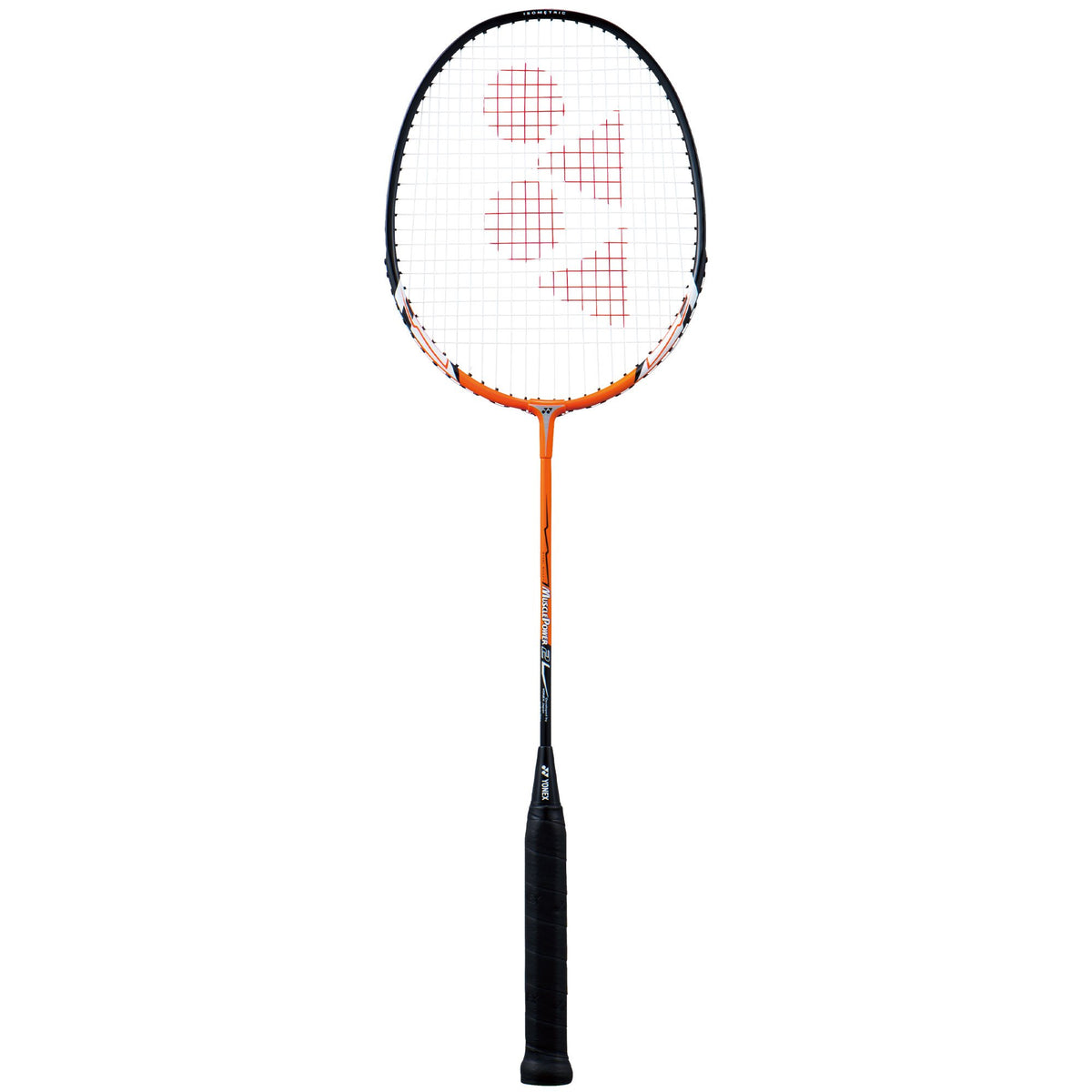 Yonex Muscle Power 2 Badminton Racket Beginners Recreational White and Orange - Hamtons Direct