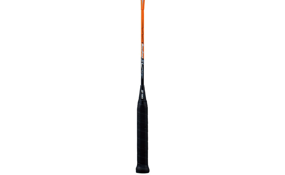 Yonex Muscle Power 2 Badminton Racket Beginners Recreational White and Orange - Hamtons Direct