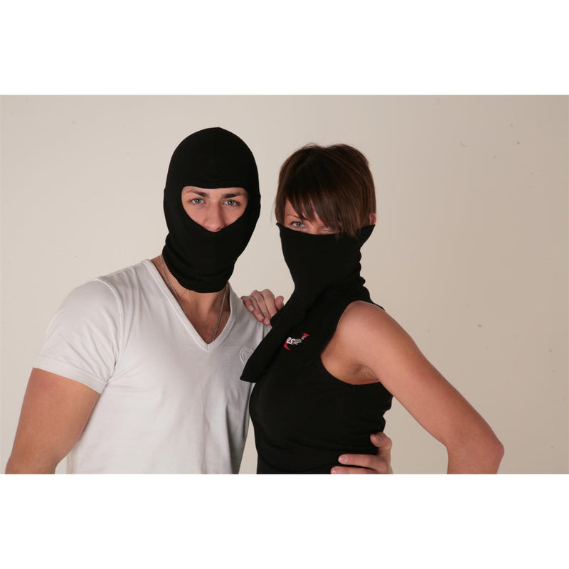 Viper Motorbike Motorcycle Thermal Black Cycling Full Face Mask Snood 1 Hole Balaclava - Hamtons Direct