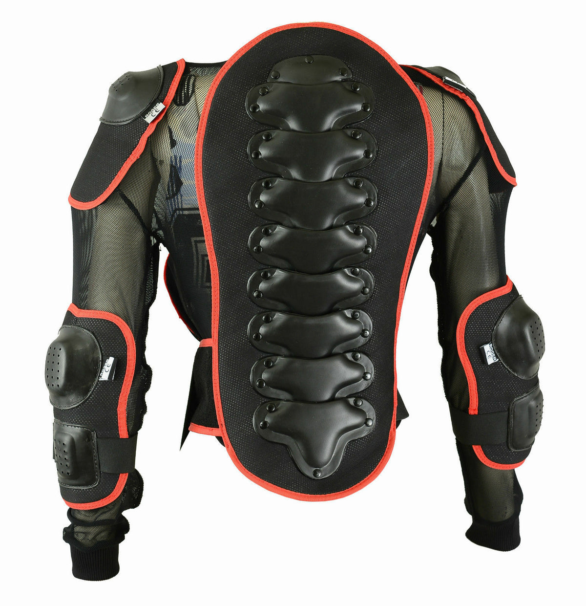 Kids Children Body Armour Motocross Jacket Chest Spine Elbow Shoulder Protection - Hamtons Direct