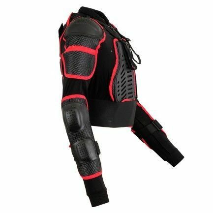 Kids Children Body Armour Motocross Jacket Chest Spine Elbow Shoulder Protection - Hamtons Direct